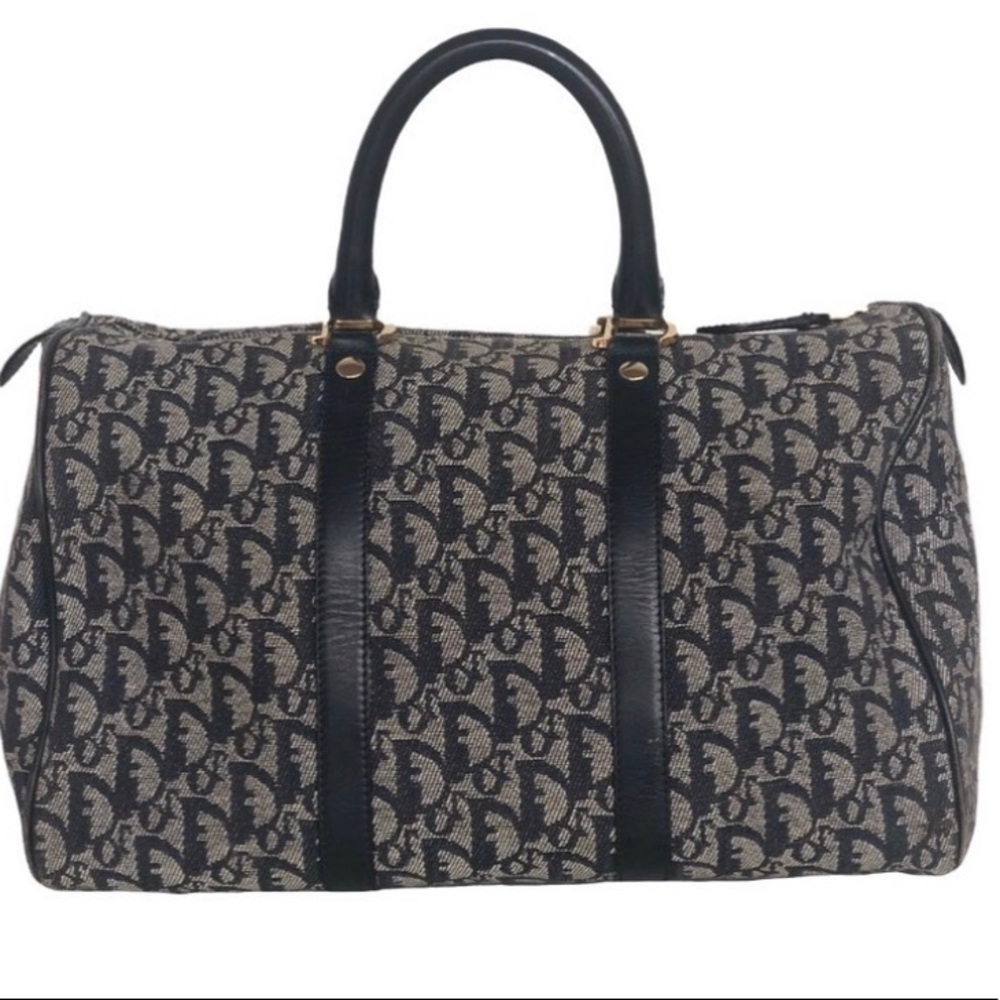 ✨SOLD✨AUTHENTIC DIOR BOSTON NAVY BAG